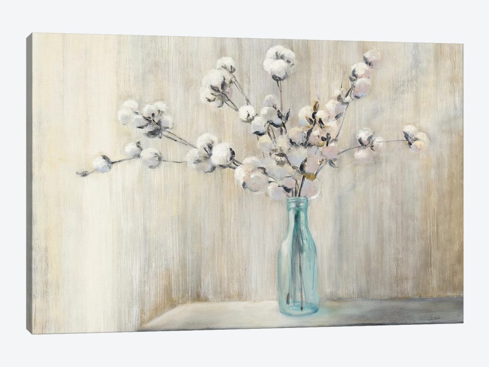Cotton Bouquet by Julia Purinton 1-piece Canvas Wall Art
