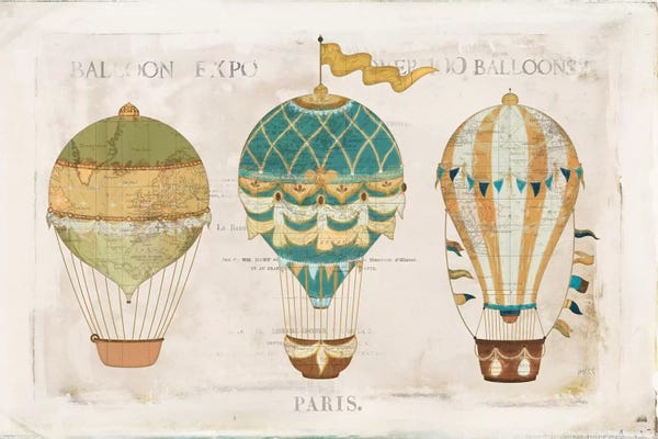 Hot Air Balloons: Balloon Expo I by Katie Pertiet