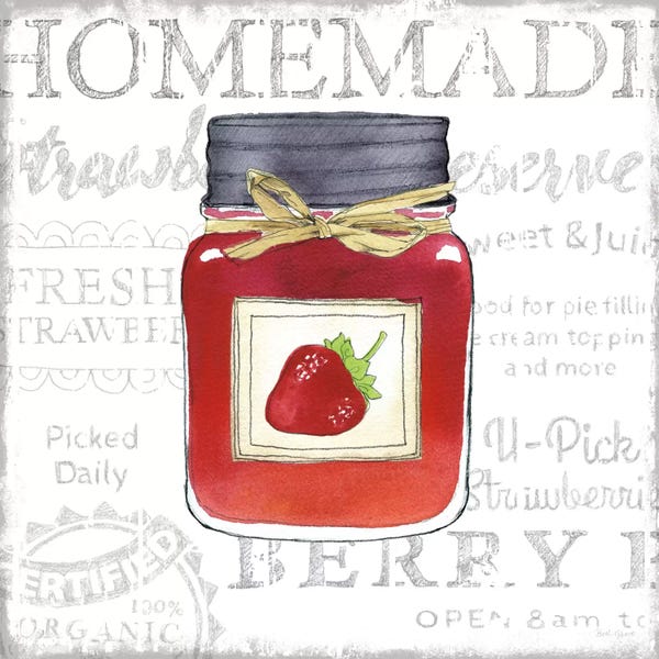 Modern Farmhouse Décor: Canning Kitchen I by Beth Grove