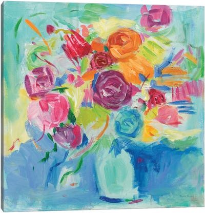 Matisse Florals Canvas Art Print - Farida Zaman