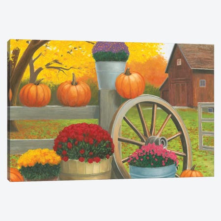 Autumn Affinity II Canvas Print #WAC7228} by James Wiens Art Print