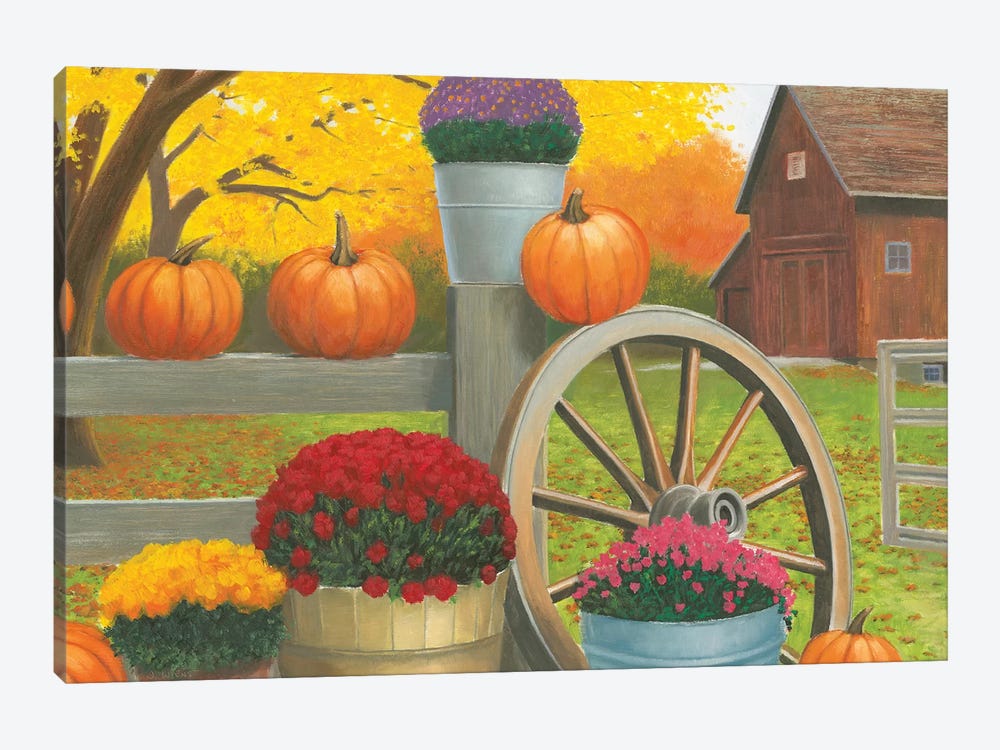 Autumn Affinity II by James Wiens 1-piece Canvas Print