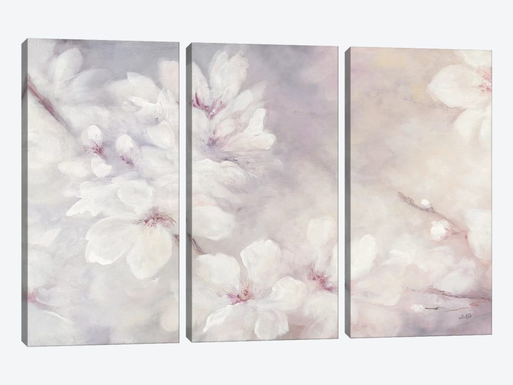 Cherry Blossoms by Julia Purinton 3-piece Canvas Wall Art