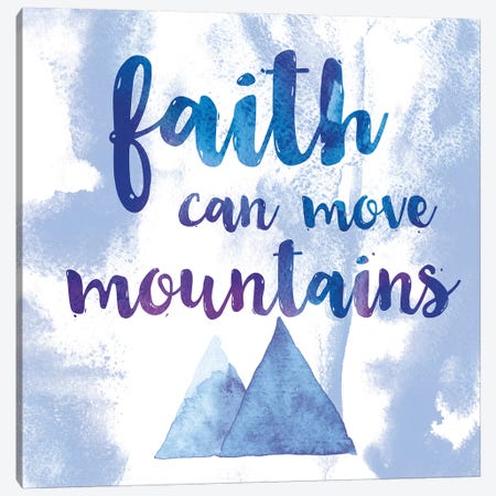 Words Of Faith II Canvas Print #WAC7324} by Sarah Adams Canvas Print