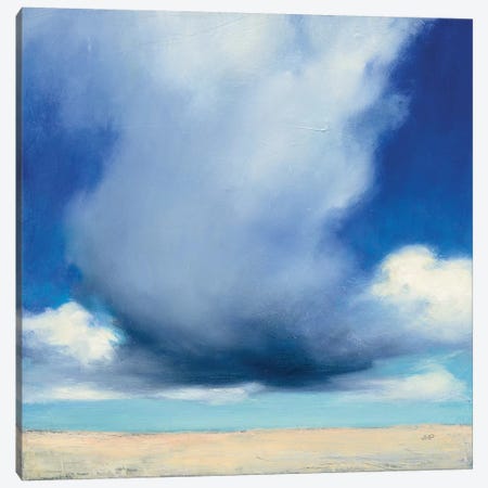 Beach Clouds I Canvas Print #WAC7405} by Julia Purinton Canvas Artwork