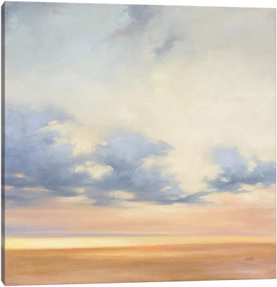 Follow the Leader Canvas Art Print - Cloudy Sunset Art