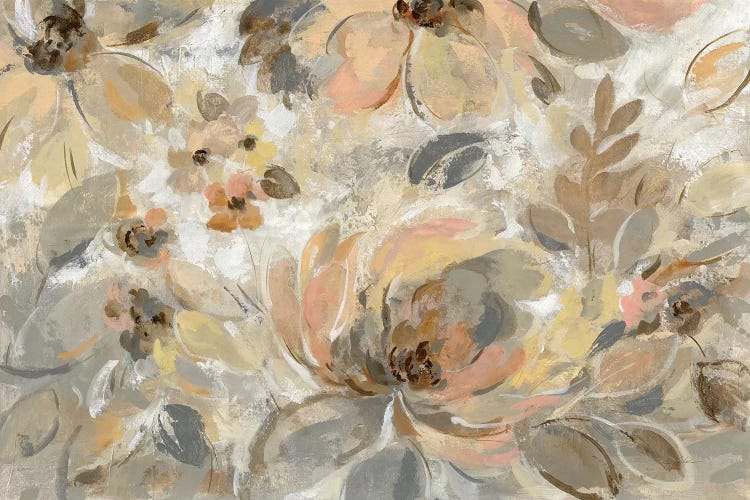 Ivory Floral by Silvia Vassileva wall art