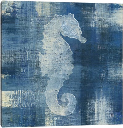 Batik Seas I Canvas Art Print - Seahorse Art