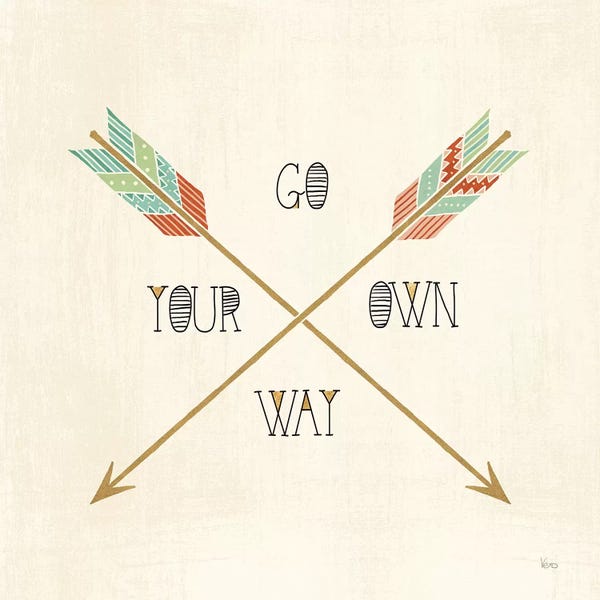 Arrows: Southwest Geo V by Veronique Charron