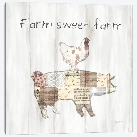 Farm Family VII Canvas Print #WAC7614} by Courtney Prahl Canvas Print