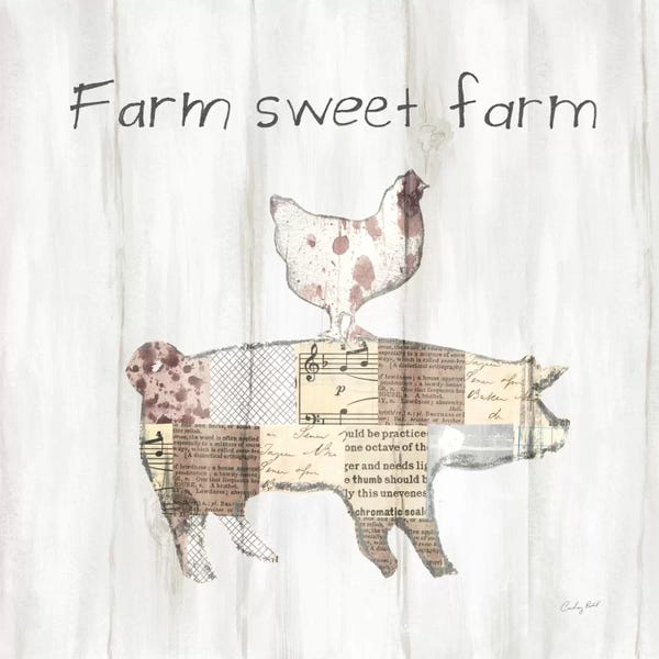 Modern Farmhouse Décor: Farm Family VII by Courtney Prahl