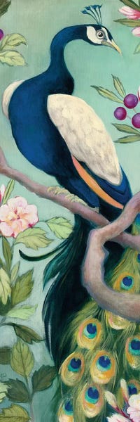 Peacocks: Pretty Peacock I by Julia Purinton