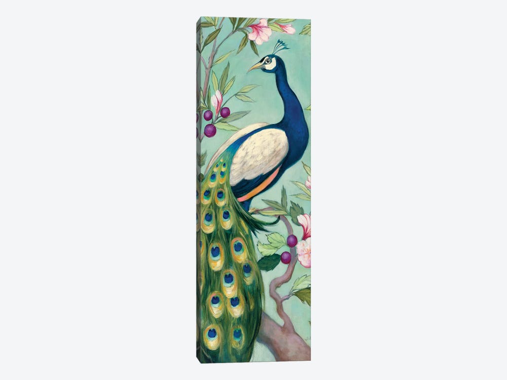 Pretty Peacock II by Julia Purinton 1-piece Canvas Art