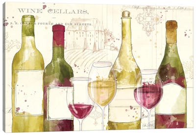 Chateau Winery I Canvas Art Print - Katie Pertiet