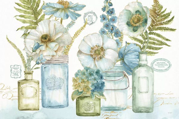 Gardening: My Greenhouse Bouquet I by Lisa Audit