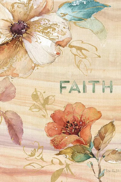 Faith: Spiced Nature Marble IV by Lisa Audit