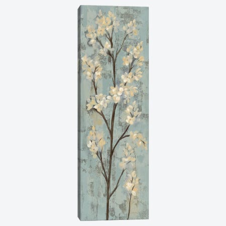 Almond Branch I: On Light Blue Canvas Print #WAC7889} by Silvia Vassileva Canvas Art Print