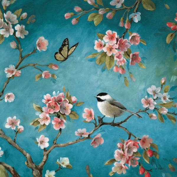 Shabby Chic Décor: Blossom II by Lisa Audit