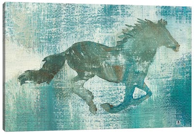 Mustang Study Canvas Art Print - Studio Mousseau