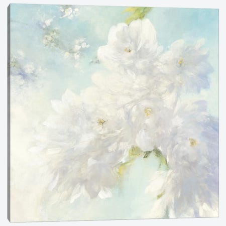 Pear Blossoms, Bright Canvas Print #WAC8111} by Julia Purinton Art Print