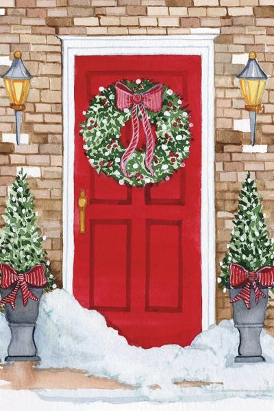 Doors: Night Before Christmas I by Kathleen Parr McKenna
