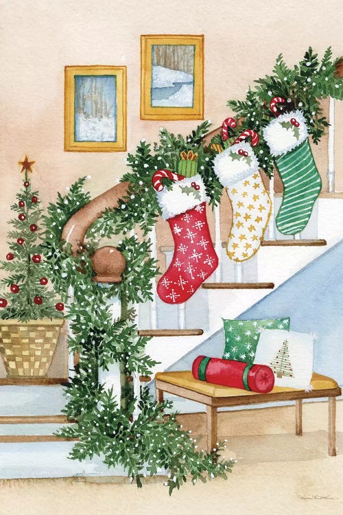 Night Before Christmas II by Kathleen Parr McKenna wall art