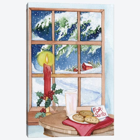 Night Before Christmas IV Canvas Print #WAC8131} by Kathleen Parr McKenna Canvas Art Print