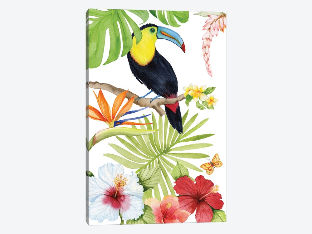Treasures Of The Tropics I by Kathleen Parr McKenna 1-piece Canvas Wall Art