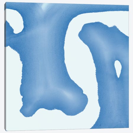 Batik Blue I Canvas Print #WAC8221} by Piper Rhue Canvas Print