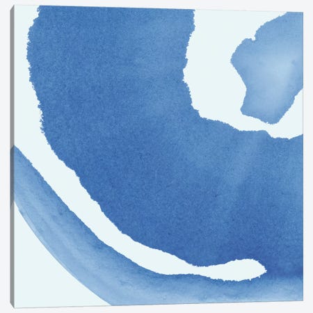 Batik Blue III Canvas Print #WAC8223} by Piper Rhue Canvas Art Print