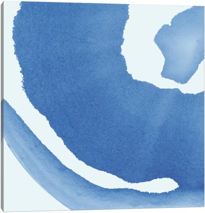 Batik Blue III Canvas Art Print - Piper Rhue
