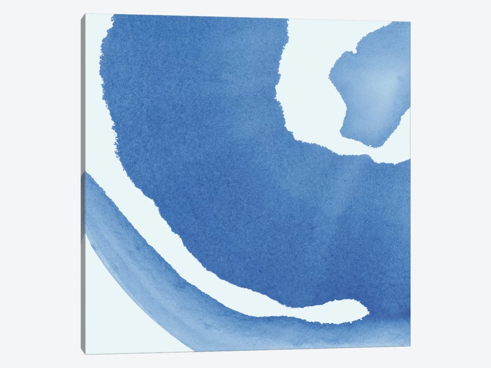 Batik Blue III by Piper Rhue 1-piece Canvas Print