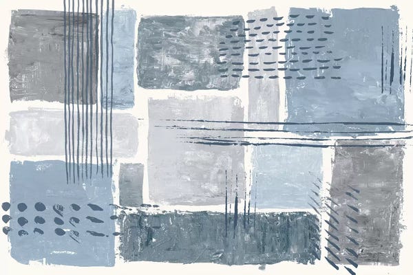 Abstract Shapes & Patterns: Between The Lines I by Sarah Adams