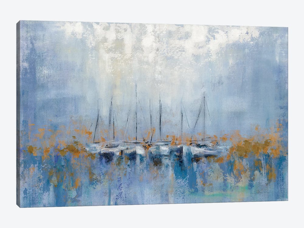 Boats In The Harbor I by Silvia Vassileva 1-piece Canvas Wall Art