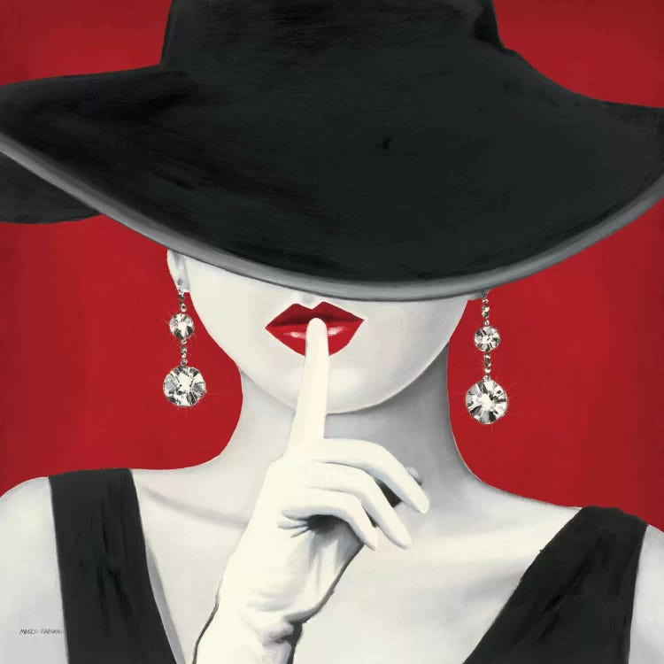 Haute Chapeau Rouge I  by Marco Fabiano wall art