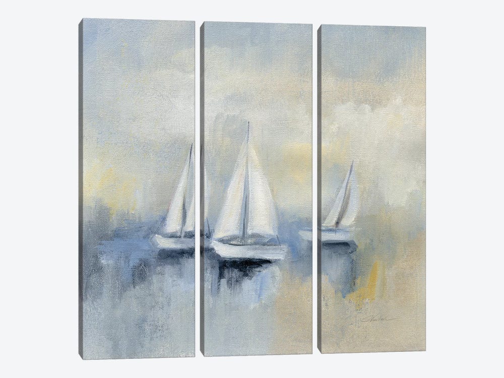 Morning Sail by Silvia Vassileva 3-piece Canvas Art