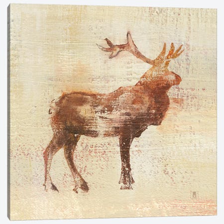 Elk Study Canvas Print #WAC8265} by Studio Mousseau Canvas Artwork