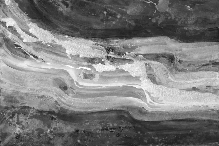 Currents, Gray & Black & White by Albena Hristova wall art