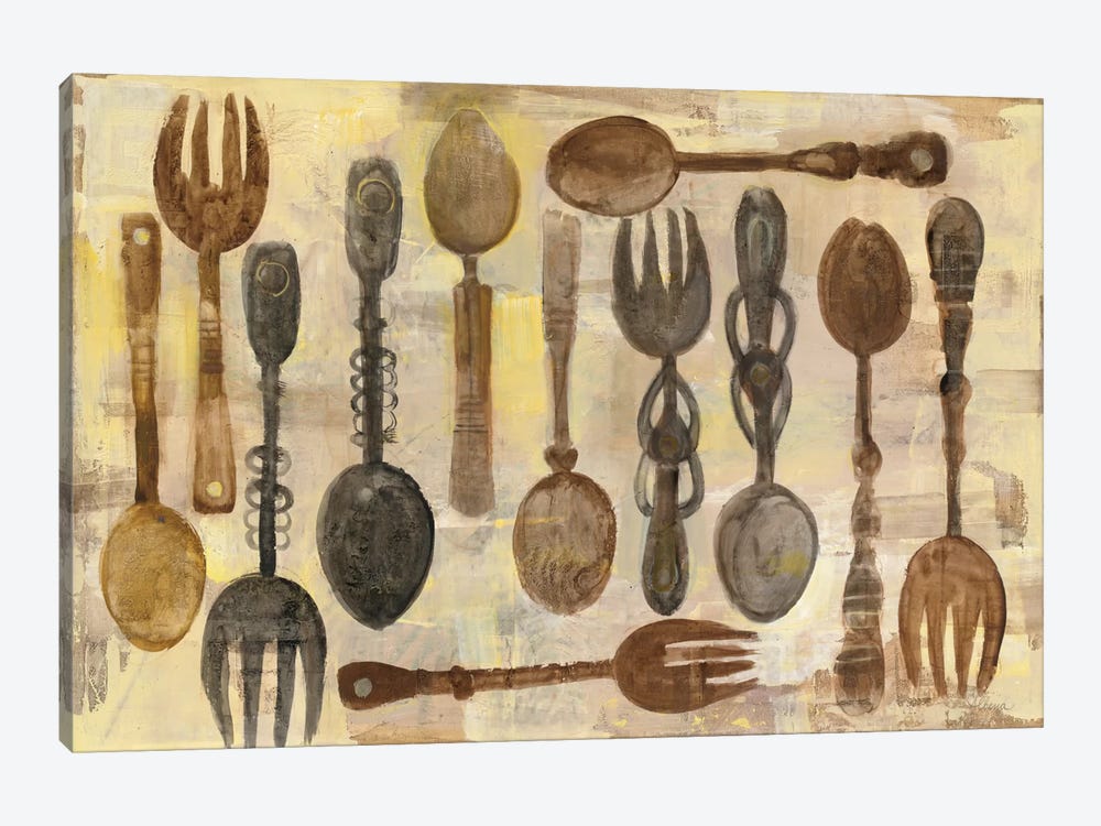 Spoons And Forks by Albena Hristova 1-piece Art Print