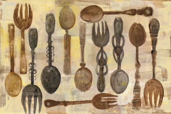 Autumn: Spoons And Forks by Albena Hristova