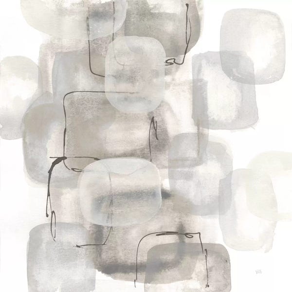 Chris Paschke: Neutral Stacking I, White by Chris Paschke