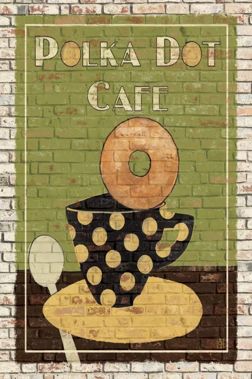 Polka Dot Café by Avery Tillmon wall art