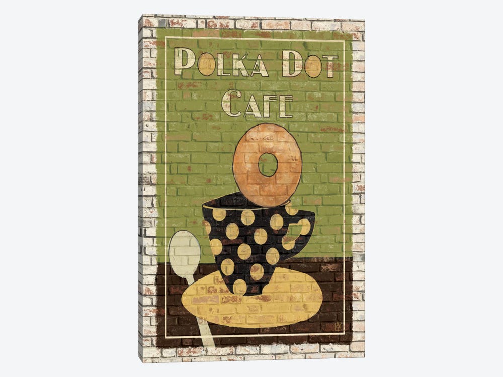 Polka Dot Café by Avery Tillmon 1-piece Art Print