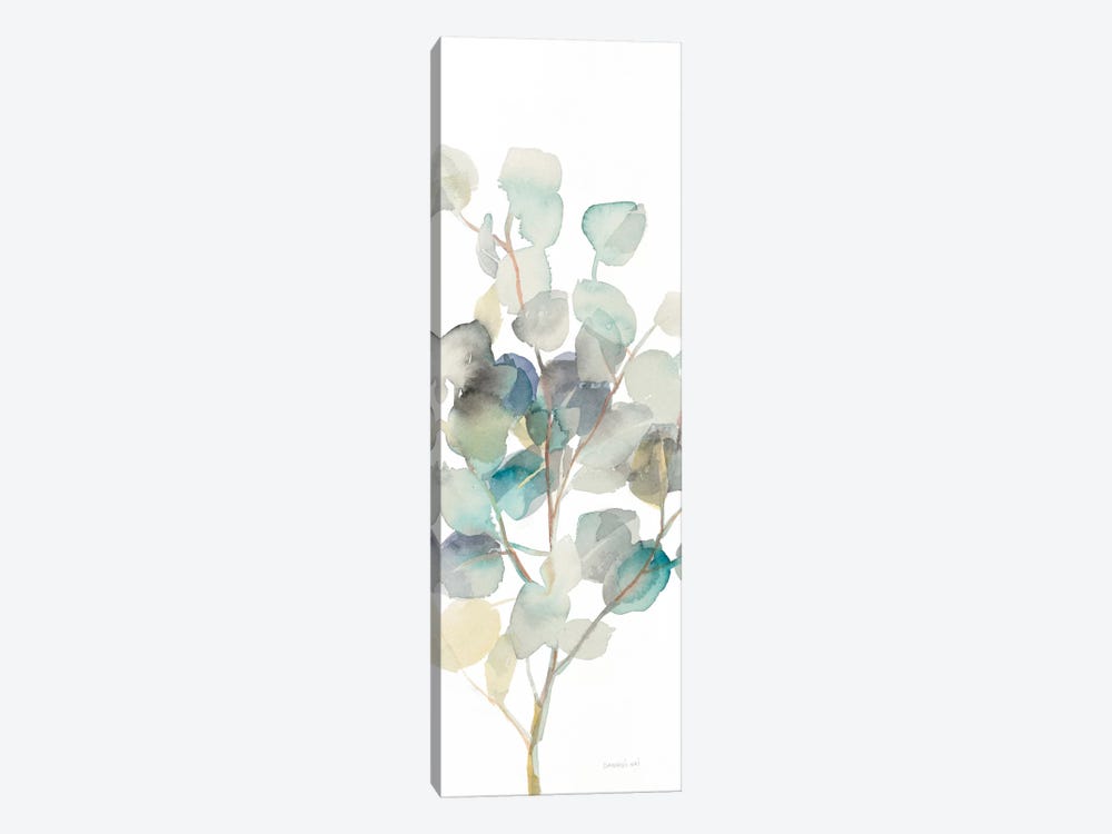 Eucalyptus On White III by Danhui Nai 1-piece Canvas Artwork