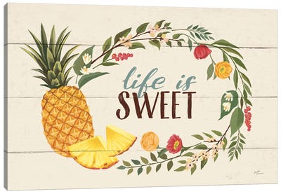 Sweet Life X Canvas Art Print - Pineapple Art