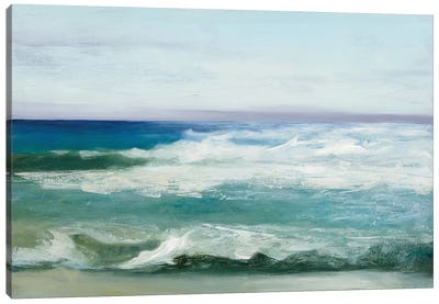 Azure Ocean Canvas Art Print - Seascape Art