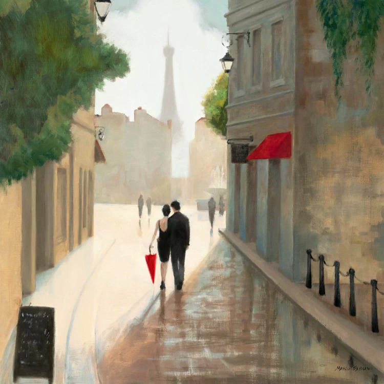 Paris Romance I  by Unknown Artist wall art