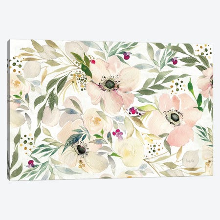The Joy Of White Canvas Print #WAC8509} by Kristy Rice Canvas Artwork