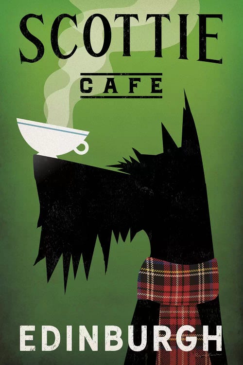 Scottie Cafe by Ryan Fowler wall art