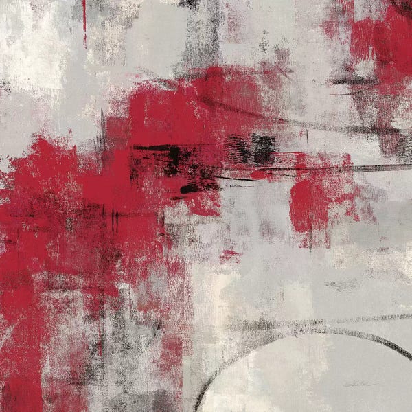 Abstract: Stone Gardens II Red by Silvia Vassileva